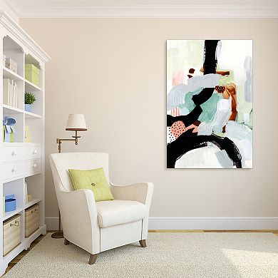 Empire Art Direct Synchronal I Glass Wall Art