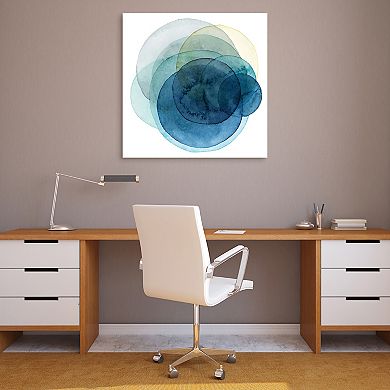 Empire Art Direct Evolving Planets I Glass Wall Art