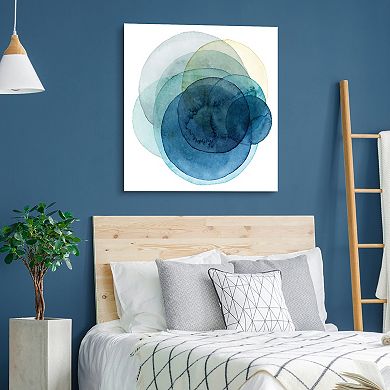 Empire Art Direct Evolving Planets I Glass Wall Art