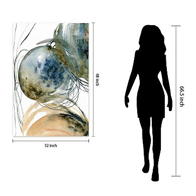 Empire Art Direct Hibernation II Glass Wall Art