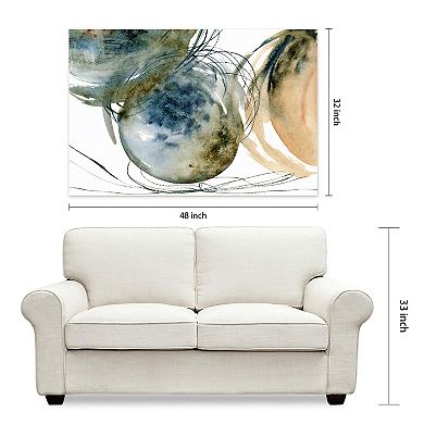 Empire Art Direct Hibernation II Glass Wall Art