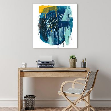 Empire Art Direct Intuitive Motion II Glass Wall Art