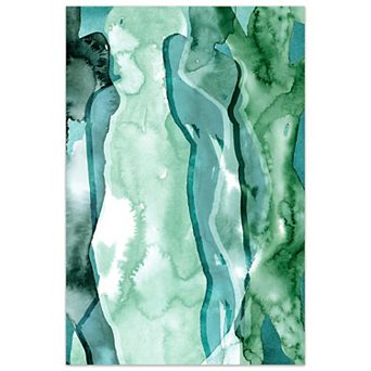 Empire Art Direct Water Women I Glass Wall Art