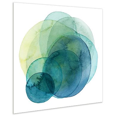 Empire Art Direct Evolving Planets IV Glass Wall Art