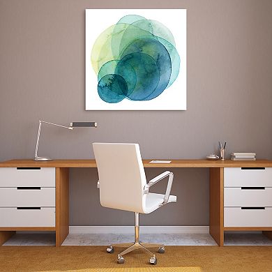 Empire Art Direct Evolving Planets IV Glass Wall Art