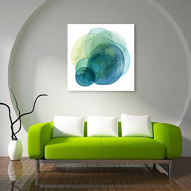 Empire Art Direct Evolving Planets IV Glass Wall Art