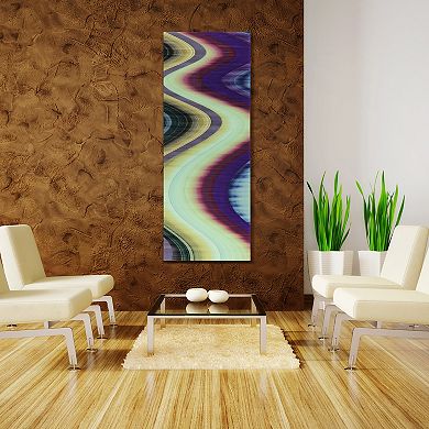 Empire Art Direct Rumba Abstract 3 Glass Wall Art