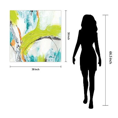 Empire Art Direct Piquant 3 Glass Wall Art