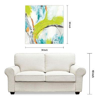 Empire Art Direct Piquant 3 Glass Wall Art