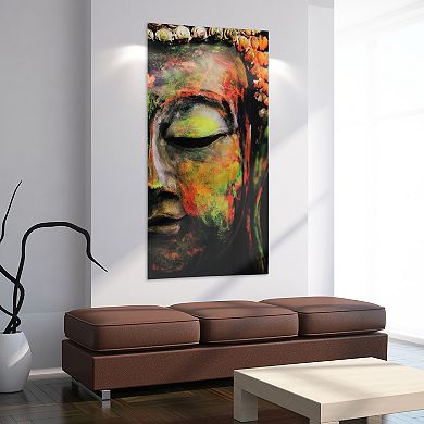 Empire Art Direct Buddha Glass Wall Art