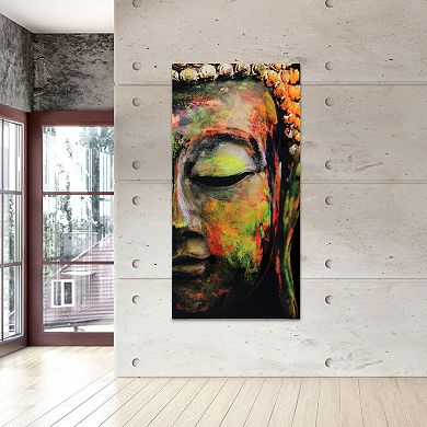 Empire Art Direct Buddha Glass Wall Art