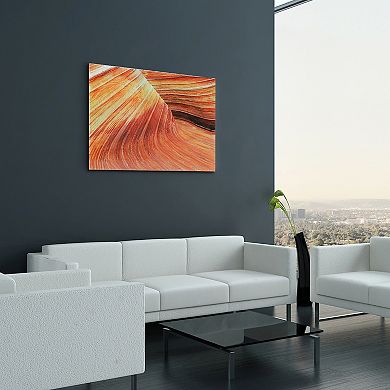 Empire Art Direct Painted Rock Glass Wall Art