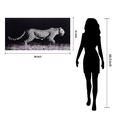 Empire Art Direct Fearless 1 Glass Wall Art