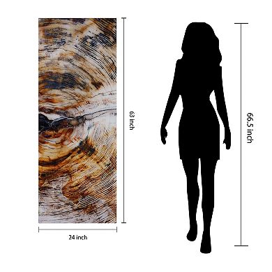 Empire Art Direct Impact B Glass Wall Art