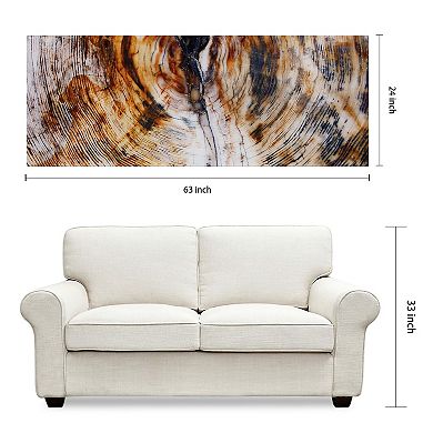 Empire Art Direct Impact B Glass Wall Art