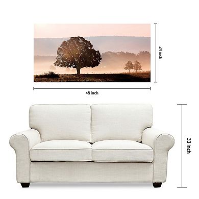 Empire Art Direct Plain View Glass Wall Art