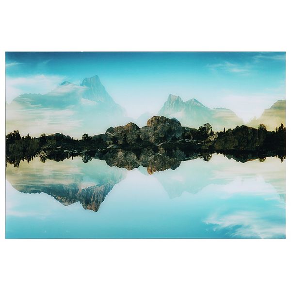 Empire Art Direct Quiet Waters Glass Wall Art