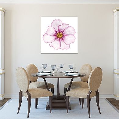 Empire Art Direct Magenta Cosmo Glass Wall Art