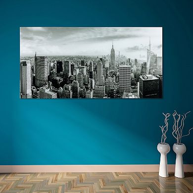 Empire Art Direct My New York Glass Wall Art