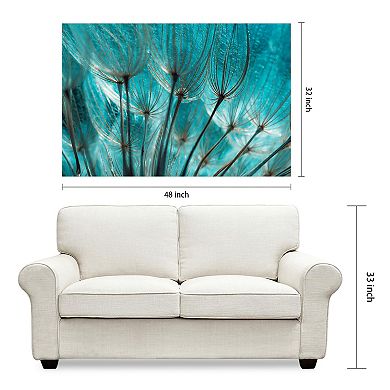 Empire Art Direct Dandelion Glass Wall Art
