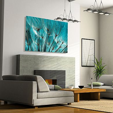Empire Art Direct Dandelion Glass Wall Art