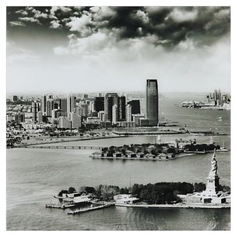 Empire Art Direct New York Skyline A Glass Wall Art
