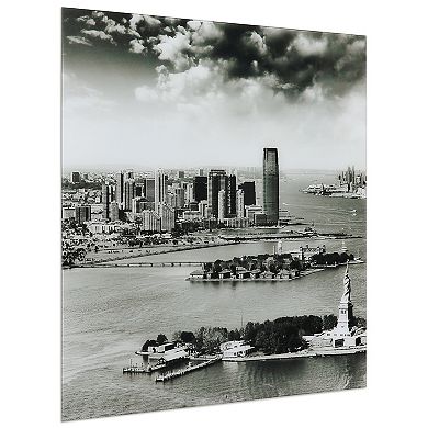 Empire Art Direct New York Skyline A Glass Wall Art