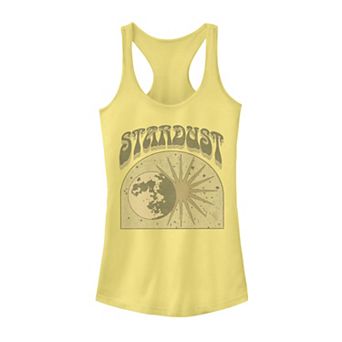 Juniors' Stardust Retro Space Portrait Tank Top