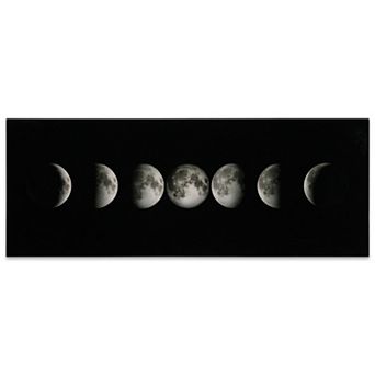 Empire Art Direct Moon Glass Wall Art
