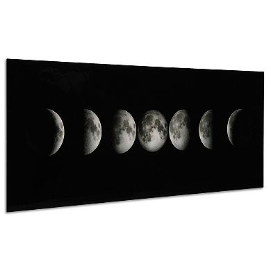 Empire Art Direct Moon Glass Wall Art