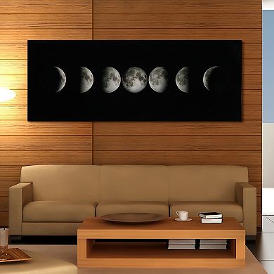 Empire Art Direct Moon Glass Wall Art