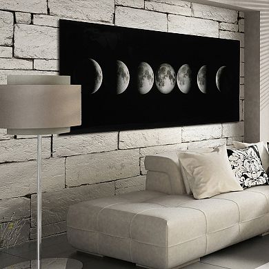 Empire Art Direct Moon Glass Wall Art