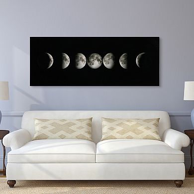 Empire Art Direct Moon Glass Wall Art
