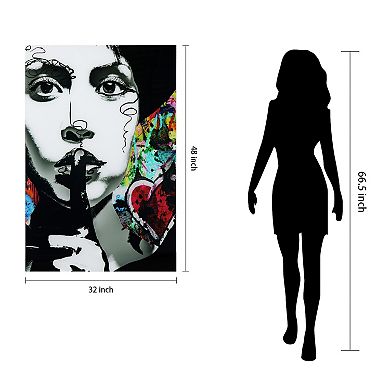 Empire Art Direct Secrets Glass Wall Art