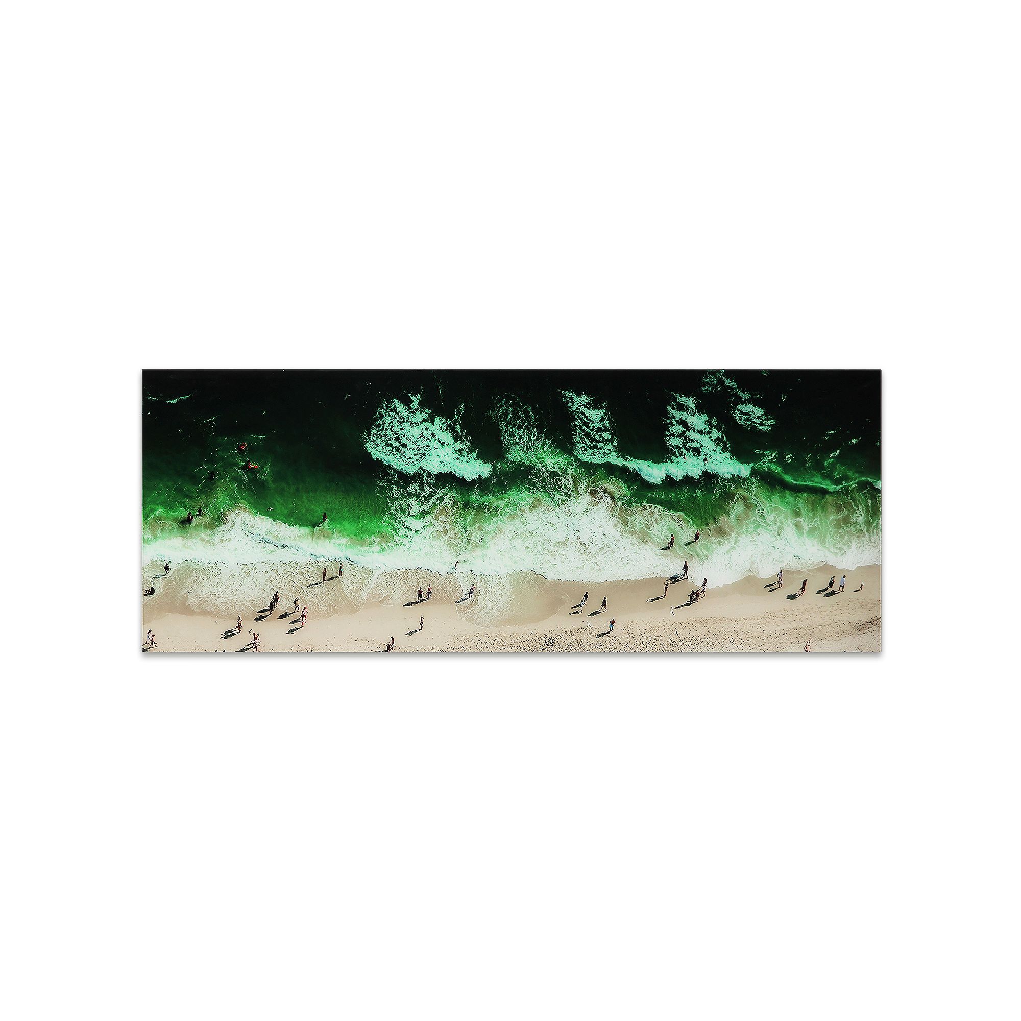 Empire Art Direct High Tide Glass Wall Art, Multi
