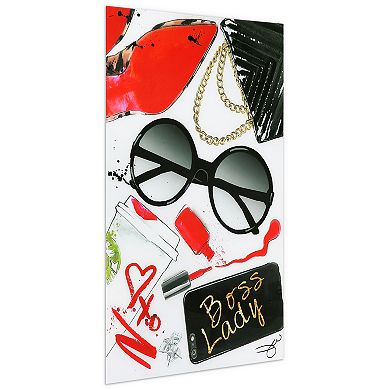 Empire Art Direct Boss Lady Glass Wall Art