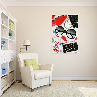 Empire Art Direct Boss Lady Glass Wall Art