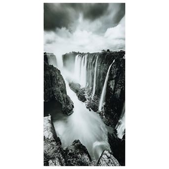 Empire Art Direct The Falls Glass Wall Art