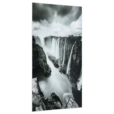 Empire Art Direct The Falls Glass Wall Art