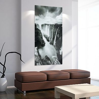 Empire Art Direct The Falls Glass Wall Art
