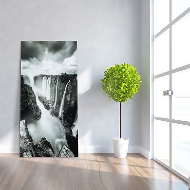 Empire Art Direct The Falls Glass Wall Art