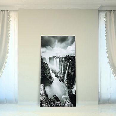 Empire Art Direct The Falls Glass Wall Art