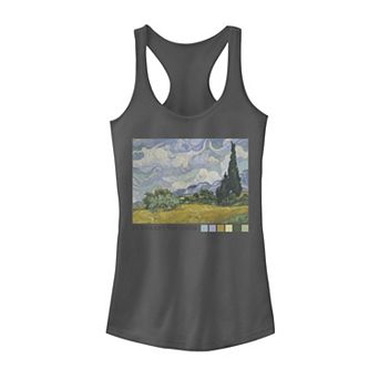Juniors' Trendy Vincent van Gogh Photoreal Tank Top