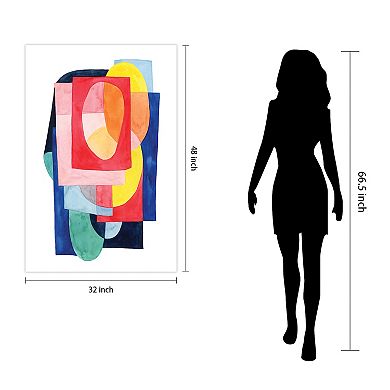 Empire Art Direct Launder II Glass Wall Art