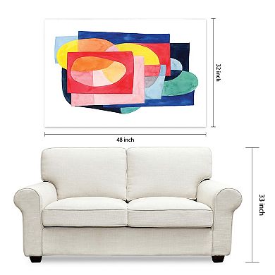 Empire Art Direct Launder II Glass Wall Art