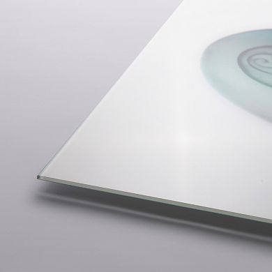 Empire Art Direct Shimmering Snail II Glass Wall Art