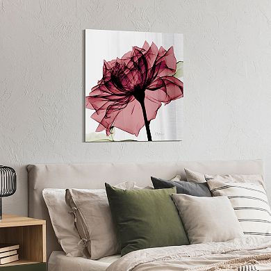 Empire Art Direct Chianti Rose I Glass Wall Art