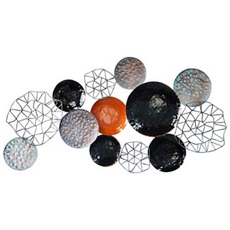 Plateau Etched Metal Wall Sculpture