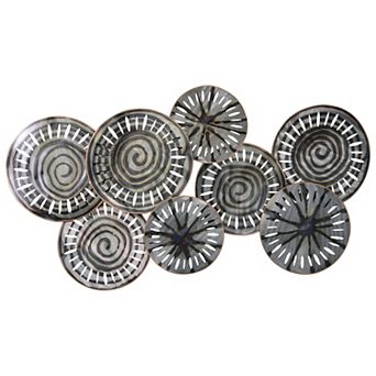 Nautica Etched Metal Wall Sculpture