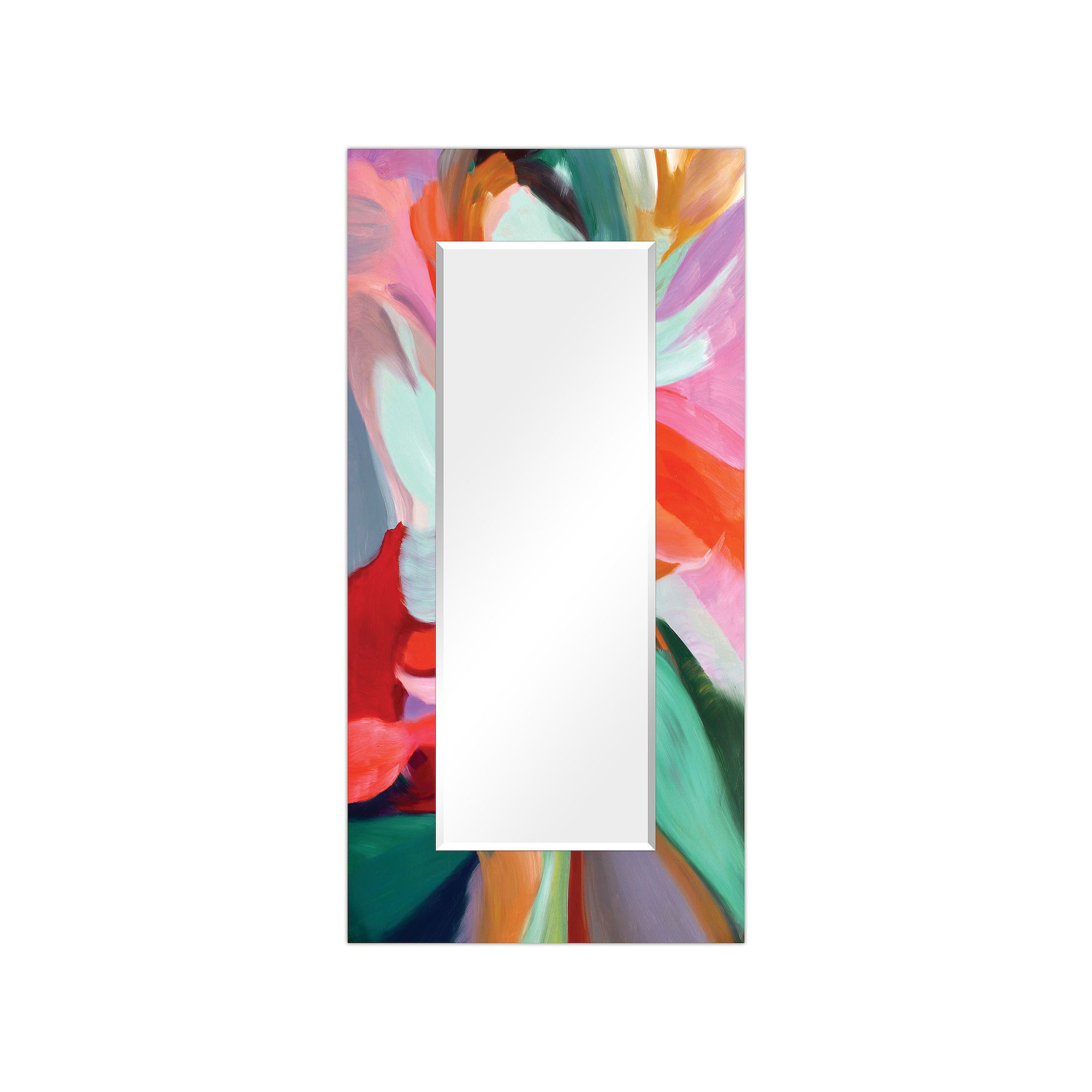Empire Art Direct Integrity of Chaos Mirror Glass Wall Art, Multi